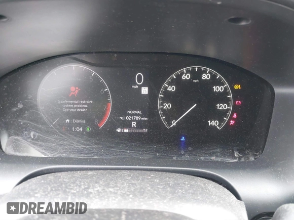 2024 Honda HR-V LX z VIN 3CZRZ2H36RM703890, wystawiony jako IAAI lot #41737489 z przebiegiem 21 789 mil mil oraz . Historia ofert i sprzedaży dostępna na DreamBid. Obrazek 7.