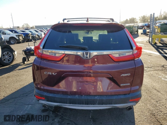 2017 Honda CR-V Touring with VIN 2HKRW2H9XHH655902, listed as a Copart auction lot 46058135 with 111,266 mi miles and Clean Title. Bid and sale history available at carsss.com. Image 6.