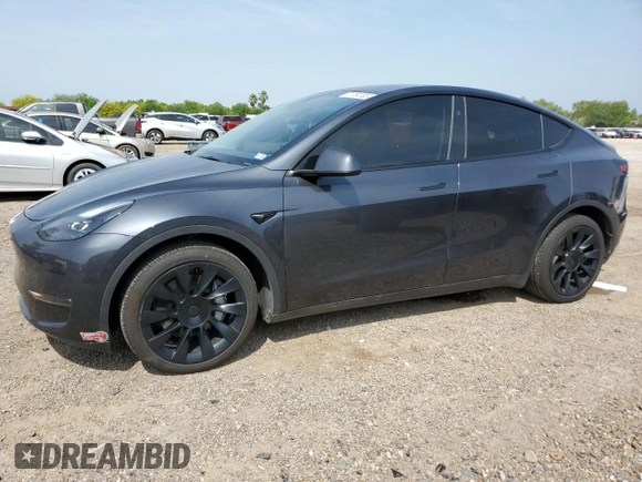 2024 Tesla Model Y Long Range z VIN 7SAYGDEE3RA234223, wystawiony jako Copart lot #51784185 z przebiegiem 24 257 mil mil oraz Szkoda całkowita • Salvage title. Historia ofert i sprzedaży dostępna na DreamBid. Obrazek 1.