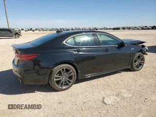 2020 Acura TLX w/A-Spec Pkg with VIN 19UUB3F61LA002283, listed as a Copart auction lot 49169465 with 39,176 mi miles and Salvage Title. Bid and sale history available at carsss.com. Image 3.