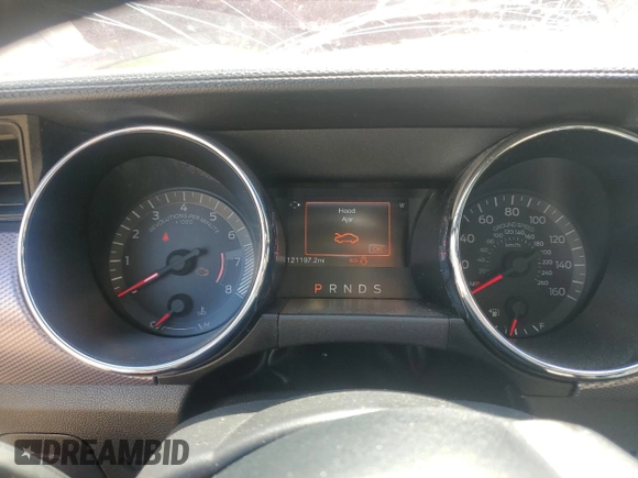 2017 Ford Mustang EcoBoost with VIN 1FA6P8TH1H5215395, listed as a Copart auction lot 51485905 with 121,197 mi miles and Salvage Title. Bid and sale history available at carsss.com. Image 9.
