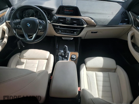 2019 BMW X3 sDrive30i with VIN 5UXTR7C52KLR51402, listed as a Copart auction lot 54653295 with 58,457 mi miles and Clean Title. Bid and sale history available at DreamBid. Image 8.