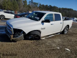 2017 Ram 1500 Big Horn with VIN 1C6RR7LG1HS569199, listed as a Copart auction lot 88504815 with 142,232 mi miles and Salvage Title. Bid and sale history available at carsss.com. Image 1.