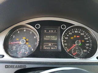 2013 Volkswagen CC Sport with VIN WVWBN7AN3DE550153, listed as a Copart auction lot 67957974 with 147,635 mi miles and Salvage Title. Bid and sale history available at carsss.com. Image 9.