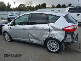 2013 Ford C-Max Energi SEL with VIN 1FADP5CU4DL553186, listed as a Copart auction lot 50930235 with 167,374 mi miles and Salvage Title. Bid and sale history available at carsss.com. Image 2.