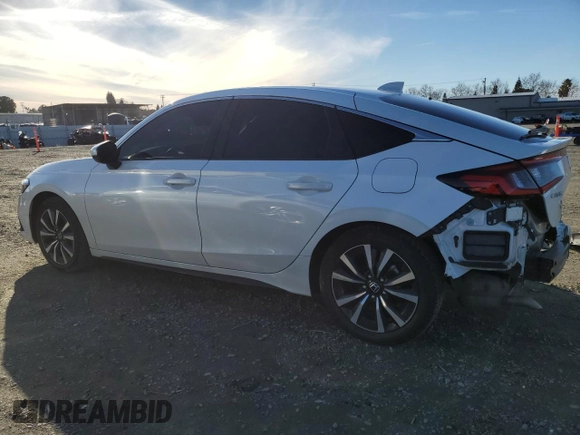 2024 Honda Civic EX-L z VIN 19XFL1H78RE019537, wystawiony jako Copart lot #87081334 z przebiegiem 19 662 mil mil oraz Szkoda całkowita • Salvage title. Historia ofert i sprzedaży dostępna na DreamBid. Obrazek 2.