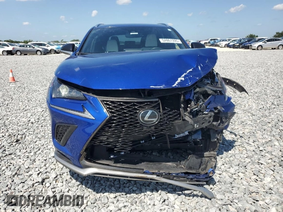 2020 Lexus NX 300 F Sport with VIN JTJSARBZ2L2164376, listed as a Copart auction lot 52861395 with 42,964 mi miles and Non repairable. Bid and sale history available at DreamBid. Image 5.