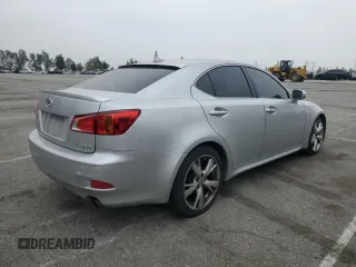 2010 Lexus IS 250 with VIN JTHBF5C21A5122189, listed as a Copart auction lot 53387275 with 166,743 mi miles and Salvage Title. Bid and sale history available at DreamBid. Image 3.