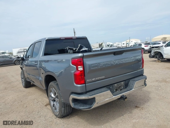2019 Chevrolet Silverado 1500 LT with VIN 1GCPWCED6KZ135346, listed as a IAAI auction lot 41699026 with 110,089 mi miles. Bid and sale history available at carsss.com. Image 3.