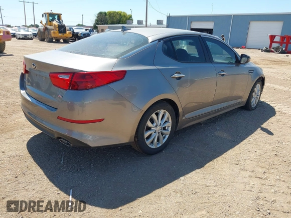 2015 Kia Optima LX with VIN 5XXGM4A76FG451222, listed as a IAAI auction lot 42640308 with 138,136 mi miles and . Bid and sale history available at DreamBid. Image 4.