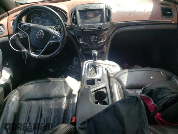2015 Buick Regal Premium I with VIN 2G4GN5EX2F9173791, listed as a Copart auction lot 56637295 with 153,196 mi miles and Salvage title. Bid and sale history available at DreamBid. Image 8.