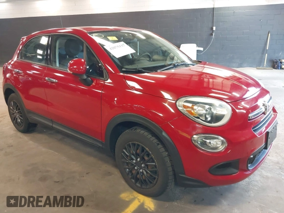 2016 FIAT 500X Pop with VIN ZFBCFXAT1GP344664, listed as a IAAI auction lot 42075137 with 61,867 mi miles and . Bid and sale history available at DreamBid. Image 1.