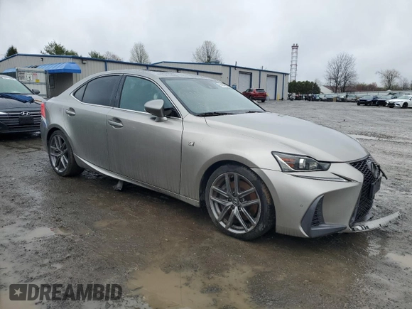 2020 Lexus IS 350 F Sport with VIN JTHGZ1E2XL5018242, listed as a Copart auction lot 51937885 with Not Provided miles and Salvage Title. Bid and sale history available at DreamBid. Image 4.