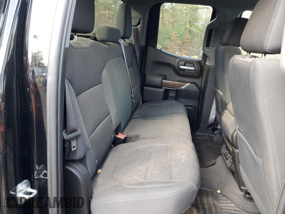 2021 Chevrolet Silverado 1500 RST with VIN 1GCRYEEDXMZ198788, listed as a Copart auction lot 78791074 with 41,545 mi miles and Salvage Title. Bid and sale history available at DreamBid. Image 10.