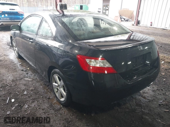 2007 Honda Civic Cpe EX with VIN 2HGFG11847H572891, listed as a IAAI auction lot 41791769 with 179,559 mi miles. Bid and sale history available at carsss.com. Image 3.