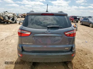 2018 Ford EcoSport SE with VIN MAJ3P1TE4JC161186, listed as a Copart auction lot 59044455 with 36,077 mi miles and Salvage title. Bid and sale history available at DreamBid. Image 6.