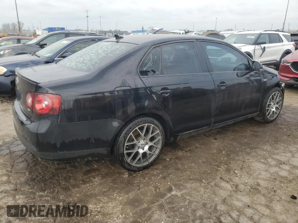 2010 Volkswagen Jetta Wolfsburg Edition with VIN 3VWRJ7AJ0AM154031, listed as a Copart auction lot 54176835 with 233,172 mi miles and Clean title. Bid and sale history available at DreamBid. Image 3.