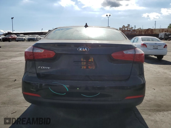 2016 Kia Forte LX with VIN KNAFK4A61G5481434, listed as a Copart auction lot 41694845 with 64,426 mi miles and Salvage Title. Bid and sale history available at carsss.com. Image 6.