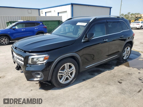2020 Mercedes-Benz GLB 250 z VIN WDC4M4GB6LW003873, wystawiony jako Copart lot #57292825 z przebiegiem 40 887 mil mil oraz Nie do naprawy • Non repairable. Historia ofert i sprzedaży dostępna na DreamBid. Obrazek 1.