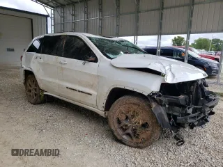 2021 Jeep Grand Cherokee 80th Anniversary with VIN 1C4RJFBG2MC677900, listed as a Copart auction lot 55799815 with 35,118 mi miles and Salvage title. Bid and sale history available at DreamBid. Image 4.