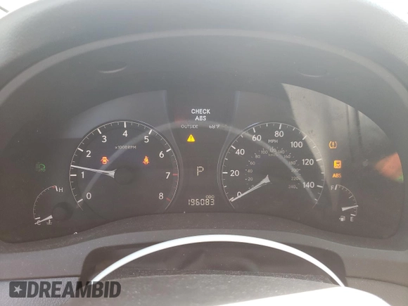2011 Lexus RX 350 with VIN 2T2BK1BA2BC119610, listed as a Copart auction lot 54019405 with 196,083 mi miles and Salvage Title. Bid and sale history available at DreamBid. Image 9.