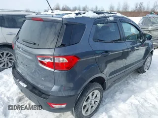 2022 Ford EcoSport SE with VIN MAJ6S3GL0NC466609, listed as a IAAI auction lot 41354232 with 16,757 mi miles and . Bid and sale history available at carsss.com. Image 4.