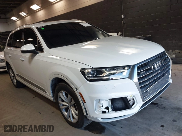 2017 Audi Q7 Premium with VIN WA1AAAF79HD033640, listed as a IAAI auction lot 40968863 with 111,260 mi miles and . Bid and sale history available at DreamBid. Image 1.