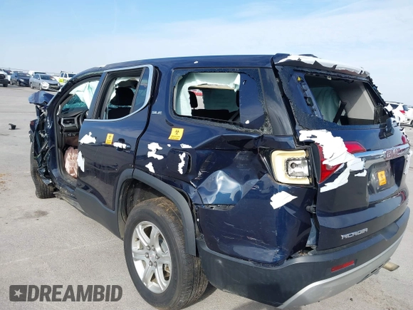2017 GMC Acadia SLE with VIN 1GKKNRLA7HZ264153, listed as a IAAI auction lot 41439928 with Not Provided miles and . Bid and sale history available at DreamBid. Image 13.