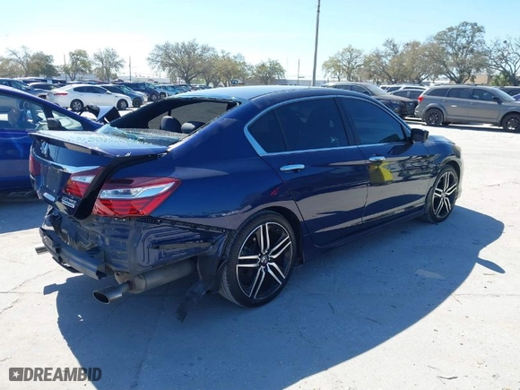2017 Honda Accord Sedan Sport SE with VIN 1HGCR2F16HA042677, listed as a IAAI auction lot 41709309 with 102,226 mi miles. Bid and sale history available at carsss.com. Image 4.