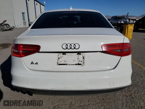 2016 Audi A4 Premium with VIN WAUAFAFLXGN017859, listed as a Copart auction lot 89310785 with 108,113 mi miles and Salvage Title. Bid and sale history available at carsss.com. Image 6.