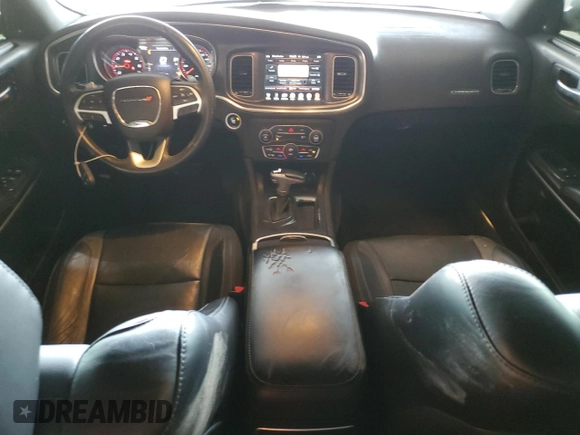 2015 Dodge Charger RT with VIN 2C3CDXCT4FH738795, listed as a Copart auction lot 53679865 with 186,380 mi miles and Salvage Title. Bid and sale history available at DreamBid. Image 8.