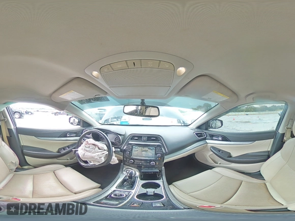 2017 Nissan Maxima SL with VIN 1N4AA6AP9HC431095, listed as a Copart auction lot 60036375 with 244,639 mi miles and Salvage title. Bid and sale history available at DreamBid. Image 15.