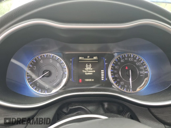 2015 Chrysler 200 Limited with VIN 1C3CCCAB9FN583805, listed as a Copart auction lot 57056495 with 132,445 mi miles and Salvage title. Bid and sale history available at DreamBid. Image 9.