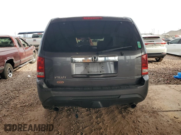 2015 Honda Pilot EX-L z VIN 5FNYF3H52FB011420, wystawiony jako Copart lot #51117475 z przebiegiem Nie podano mil oraz Szkoda całkowita • Salvage title. Historia ofert i sprzedaży dostępna na DreamBid. Obrazek 6.