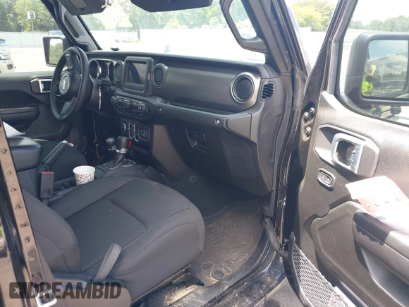2023 Jeep Gladiator Sport S with VIN 1C6HJTAGXPL543319, listed as a IAAI auction lot 42499587 with 45,140 mi miles and . Bid and sale history available at DreamBid. Image 5.