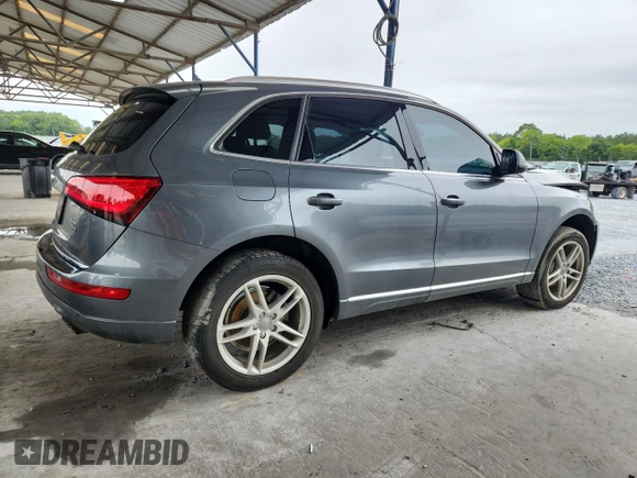 2016 Audi Q5 Premium Plus with VIN WA1L2AFP4GA083500, listed as a Copart auction lot 58299895 with 94,001 mi miles and Salvage title. Bid and sale history available at DreamBid. Image 3.