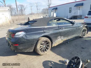 2015 BMW 6 Series 640i xDrive with VIN WBAYP5C55FD873292, listed as a IAAI auction lot 41633129 with 80,360 mi miles. Bid and sale history available at carsss.com. Image 4.
