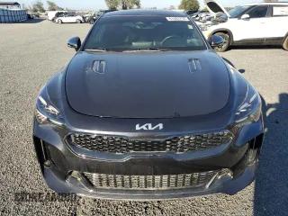 2022 Kia Stinger GT-Line with VIN KNAE35LD0N6114767, listed as a Copart auction lot 81482714 with Not Provided miles and Salvage Title. Bid and sale history available at DreamBid. Image 5.