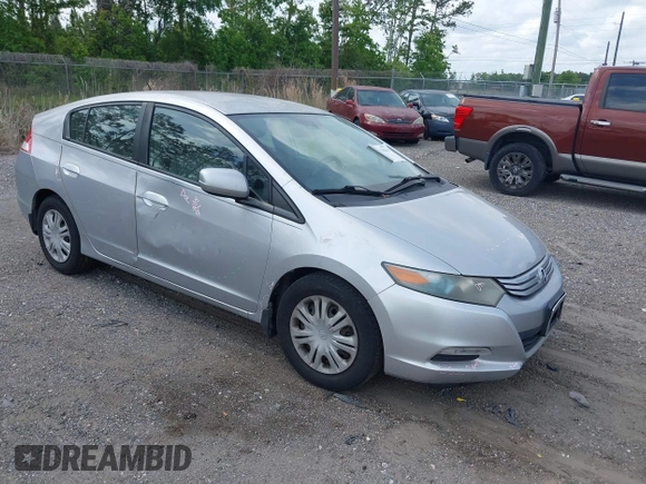 2010 Honda Insight LX with VIN JHMZE2H52AS038807, listed as a IAAI auction lot 42120846 with 242,816 mi miles and . Bid and sale history available at DreamBid. Image 1.