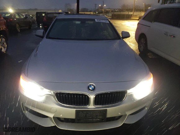 2015 BMW 4 Series 435i xDrive with VIN WBA3R5C50FK189363, listed as a Copart auction lot 83072724 with 96,460 mi miles and Salvage Title. Bid and sale history available at carsss.com. Image 5.