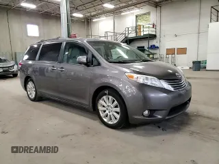 2011 Toyota Sienna XLE AAS with VIN 5TDYK3DCXBS028505, listed as a Copart auction lot 52927885 with 240,646 mi miles and Salvage Title. Bid and sale history available at DreamBid. Image 12.