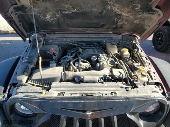 2021 Jeep Wrangler Unlimited Rubicon with VIN 1C4HJXFG7MW590231, listed as a Copart auction lot 53527475 with 26,250 mi miles and Salvage Title. Bid and sale history available at carsss.com. Image 11.