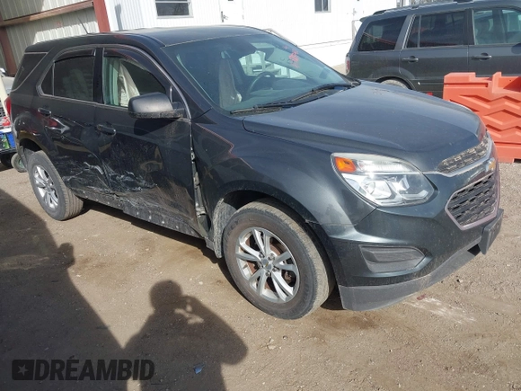 2017 Chevrolet Equinox LS with VIN 2GNFLEEK0H6288847, listed as a IAAI auction lot 41828740 with 110,049 mi miles and . Bid and sale history available at DreamBid. Image 1.