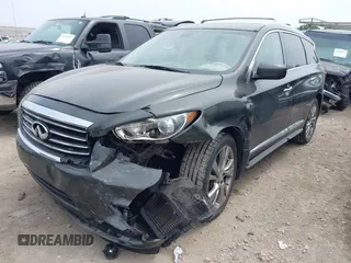 2014 Infiniti QX60 z VIN 5N1AL0MM4EC505517, wystawiony jako IAAI lot #42688884 z przebiegiem 140 878 mil mil oraz . Historia ofert i sprzedaży dostępna na DreamBid. Obrazek 6.
