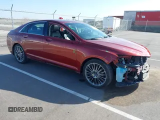 2014 Lincoln MKZ Hybrid with VIN 3LN6L2LU9ER813741, listed as a IAAI auction lot 41899276 with 109,390 mi miles. Bid and sale history available at carsss.com. Image 1.