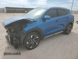 2019 Hyundai Tucson Sport with VIN KM8J33AL5KU981469, listed as a Copart auction lot 45370525 with 163,979 mi miles and Salvage Title. Bid and sale history available at carsss.com. Image 1.