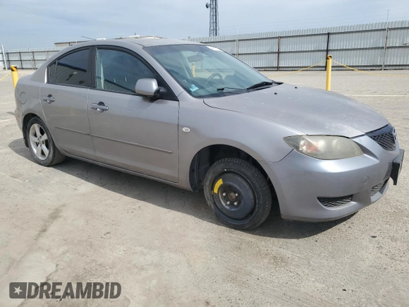 2006 Mazda 3 i with VIN JM1BK12F861415998, listed as a Copart auction lot 48617885 with 252,508 mi miles and Clean Title. Bid and sale history available at DreamBid. Image 4.