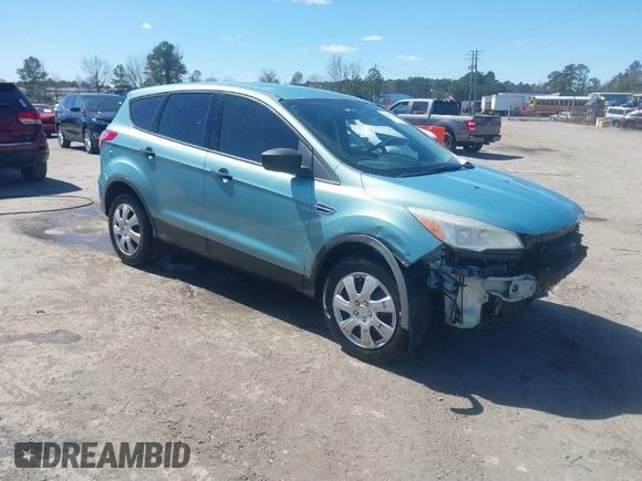 2013 Ford Escape S with VIN 1FMCU0F78DUA70572, listed as a IAAI auction lot 41880136 with 204,249 mi miles. Bid and sale history available at carsss.com. Image 1.