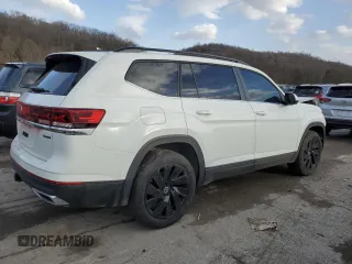 2024 Volkswagen Atlas SE z VIN 1V2HR2CA9RC541812, wystawiony jako Copart lot #48036545 z przebiegiem 16 014 mil mil oraz Szkoda całkowita • Salvage title. Historia ofert i sprzedaży dostępna na DreamBid. Obrazek 3.