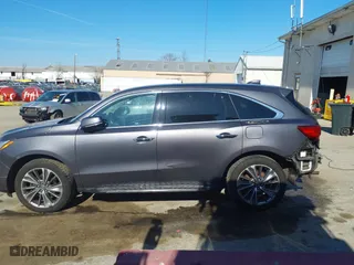 2017 Acura MDX w/Technology Pkg with VIN 5FRYD4H56HB033627, listed as a IAAI auction lot 41771033 with 133,695 mi miles. Bid and sale history available at carsss.com. Image 14.
